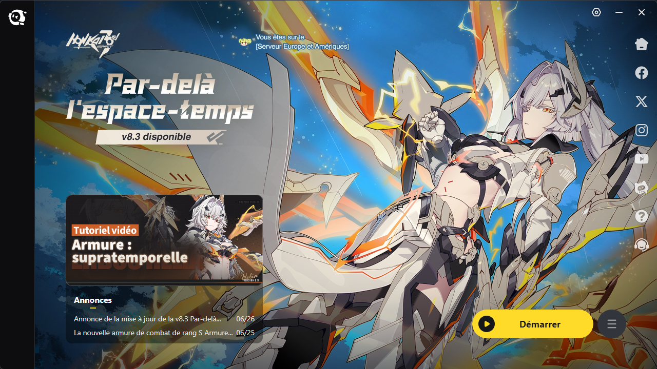 Le launcher en 8.3 Le launcher en 8.3